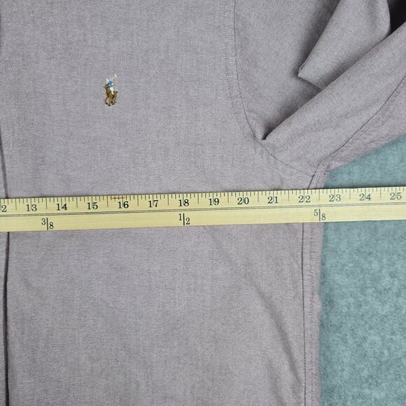 Polo Ralph Lauren Mens XL Classic Fit Long Sleeve Button Down Oxford Style Shirt - Picture 13 of 15